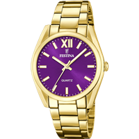 Orologio Festina Donna in Acciaio placcato oro giallo F20640/3 - F20640/3